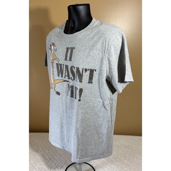 Disney Timon & Puma Lion King 2 Sided It Wasn’t Me/It Was Me Graphic Tee  Size M - Picture 8 of 14